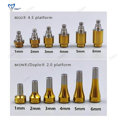 locator abutment and male caps-from AB to Zimmer, locator core tool/magic tool, locator abutment driver